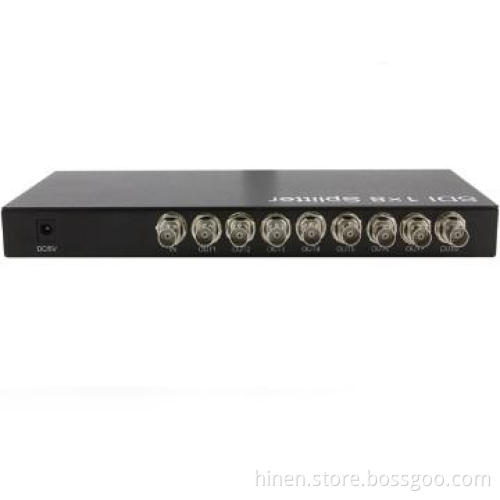 transfer 1 SDI signal to 8 monitors simultaneously SDI Splitter